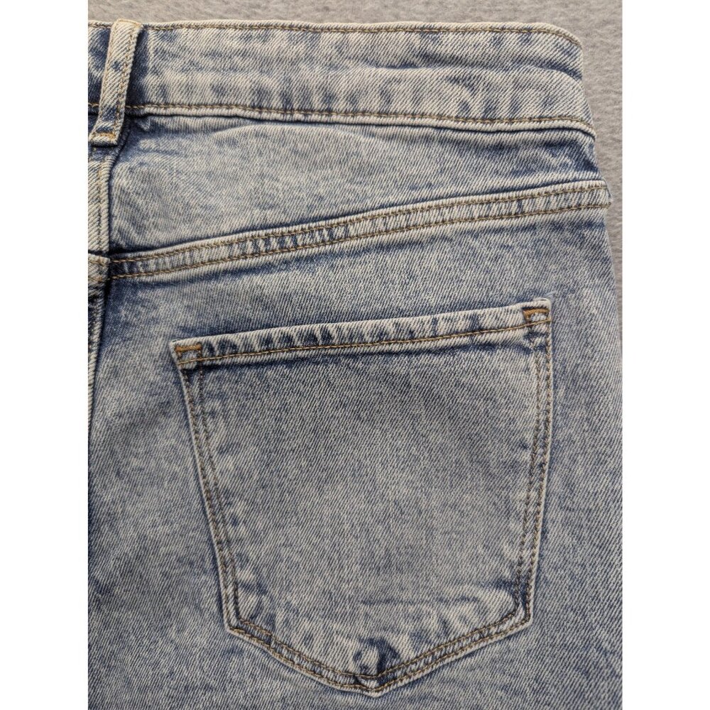 Old Navy Higher High-Rise Flare Jeans Womens 10 Blue Light Wash Denim 32x32 - Picture 12 of 16